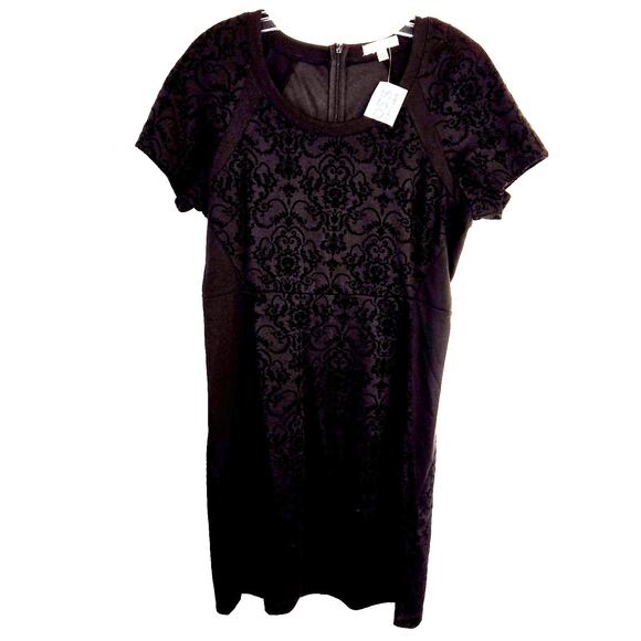 Halo Medium Women's Dress Black Misses Size 8 10 M - Picture 1 of 5